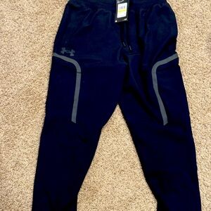 Under Armour Cargo Sportstyle Elite Mens Active Pants Black Size M